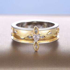 Anello Floreale alla Moda, Design Minimalista ed Elegante, Gioiello da Donna per Uso Quotidiano, Anello Statement - Product Image 3