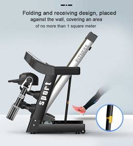 Professionelles Fitnessgerät Sport-Laufband klappbar motorisierte Gehmaschine tragbares flaches Laufband - Product Image 5