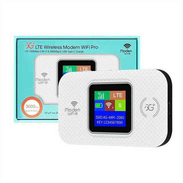 E5785-Pro 4G Mobile Router Portable Pocket WiFi Wireless Hotspot 3000mAh F45