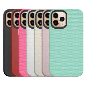 Hot selling case for iPhone 15 phone case 2-in-1 mesh shiel anti drop protective cover for iPhone 15