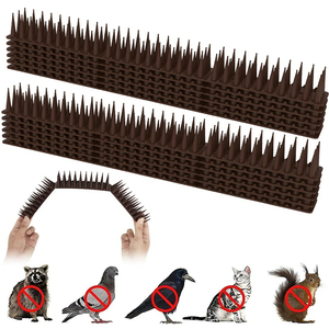 Piques anti-oiseaux robustes 10-50CM, nouveau design, montage libre, anti-pigeons pour toits et clôtures - Product Image 3