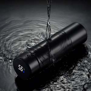 Bouteille isotherme personnalisée WW59 avec logo, 500 ml, affichage de la température LED, en acier inoxydable, bouteille d'eau intelligente avec filtre infuseur - Product Image 5