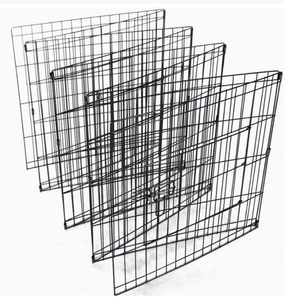 Parc <span class=keywords><strong>pour</strong></span> animaux de compagnie, intérieur/<span class=keywords><strong>extérieur</strong></span>, en acier galvanisé, portable, pliable, clôture de sécurité <span class=keywords><strong>pour</strong></span> chiens, chats, lapins - Product Image 4