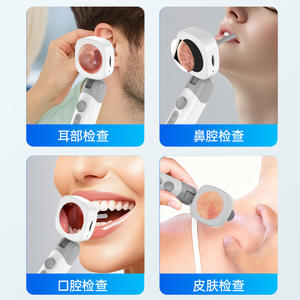 Otoscopio Portátil de Mano, Popular en el Extranjero, Dispositivo para la Nariz y los Oídos de Bebés con Pantalla, Ranura para Tarjeta, Capacidades de Grabación de Fotos y Vídeos - Product Image 2