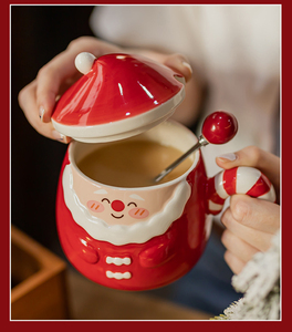 Nueva Taza <span class=keywords><strong>de</strong></span> Porcelana Navideña con Diseño <span class=keywords><strong>de</strong></span> Muñeco <span class=keywords><strong>de</strong></span> <span class=keywords><strong>Nieve</strong></span> y Tapa, 460 ml, Caja <span class=keywords><strong>de</strong></span> Regalo <span class=keywords><strong>de</strong></span> Alta Calidad, Regalo <span class=keywords><strong>de</strong></span> Navidad para Niñas - Product Image 2