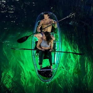 Kayak Luminoso con Luces LED, Canoa Iluminada, Paseo en Cristal con Luces - Product Image 3