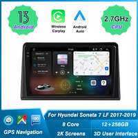 Autoradio Android pour Hyundai Sonata LF 2017-2019 Navigation GPS Car-play 4G WIFI Stéréo multimédia