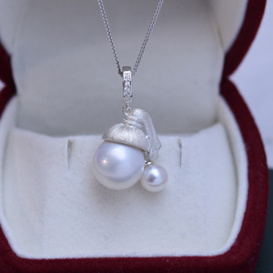 Collar de Perlas de Zhuji Danshui de 6-7 mm, con Hebilla de Plata S925, Cadena para Clavícula, Colgantes de Perlas Premium, Venta al por Mayor - Product Image 4