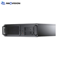 Vente d'usine Compact 3u Rack Mount Server case Support Mirco ATX Board 2 5.25 Bays CCTV 3U Enclosure