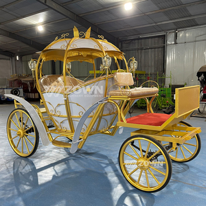 European Elegant Princess High-quality Cinderella Carriage for Sale/wedding Personalized Pumpkin Carriage Special Transport - Product Image 1
