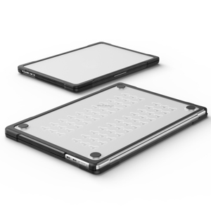 Funda Protectora Híbrida de TPU y PC con Borde Suave, Semi-Transparente, <span class=keywords><strong>para</strong></span> <span class=keywords><strong>MacBook</strong></span> Air 15 M5 2026 A3448, Diseño Exclusivo - Product Image 3