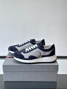 Chaussures pour hommes en dentelle de haute qualité, légères, respirantes, antidérapantes, à la mode, avec empeigne en mesh. - Product Image 5