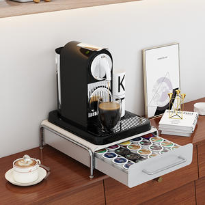 Soporte para cápsulas <span class=keywords><strong>Nespresso</strong></span> <span class=keywords><strong>vertuo</strong></span> con bandeja deslizante, <span class=keywords><strong>organizador</strong></span> para cápsulas de café, dispensador, soporte para cafetera - Product Image 4