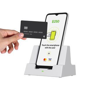 <span class=keywords><strong>Terminal</strong></span> <span class=keywords><strong>de</strong></span> <span class=keywords><strong>paiement</strong></span> intelligent écran tactile 6.5 pouces Android téléphone <span class=keywords><strong>portable</strong></span> NFC Softpos avec station <span class=keywords><strong>de</strong></span> charge - Product Image 3