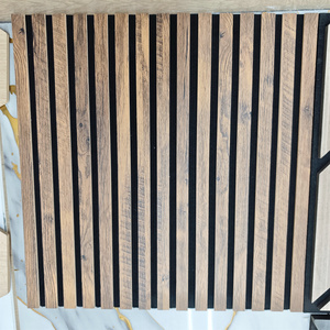 Paneles Acústicos de Madera de Alta Calidad para Hoteles Modernos, con <span class=keywords><strong>Aislamiento</strong></span> Acústico y Chapa de Madera Sintética - Product Image 5