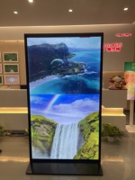 Meilleur prix 75 86 98 pouces intérieur interactif 4k LCD plein écran Signalisation numérique sans écran tactile WIFI Aiyos Signalisation numérique