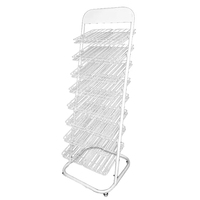 Hochwertiger moderner MDF Display Rack Stand Handels geschäft White Cosmetics Ätherisches Öl Parfüm Lippenstift Nagellack Einzelhandel