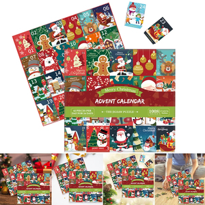 Customized Puzzle Christmas <strong>Advent</strong> <strong>Calendar</strong> Jigsaw Puzzle 1000pcs Blind Box Christmas <strong>Calendar</strong> Gifts <strong>Advent</strong> <strong>Calendar</strong> <strong>Toy</strong> - Product Image 4