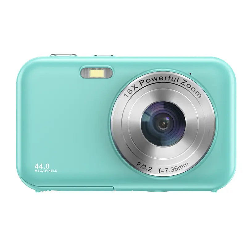Bolsillo portátil Vlogging fotografía 2,4 "44mp foto Mini pequeño para niños 1080P cámaras digitales de video profesional