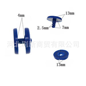 Clips de Nylon de 2mm y 4mm para Reparación de Automóviles, Remaches Plásticos para Automóviles, Sujetadores de Repuesto de Uso General - Product Image 3
