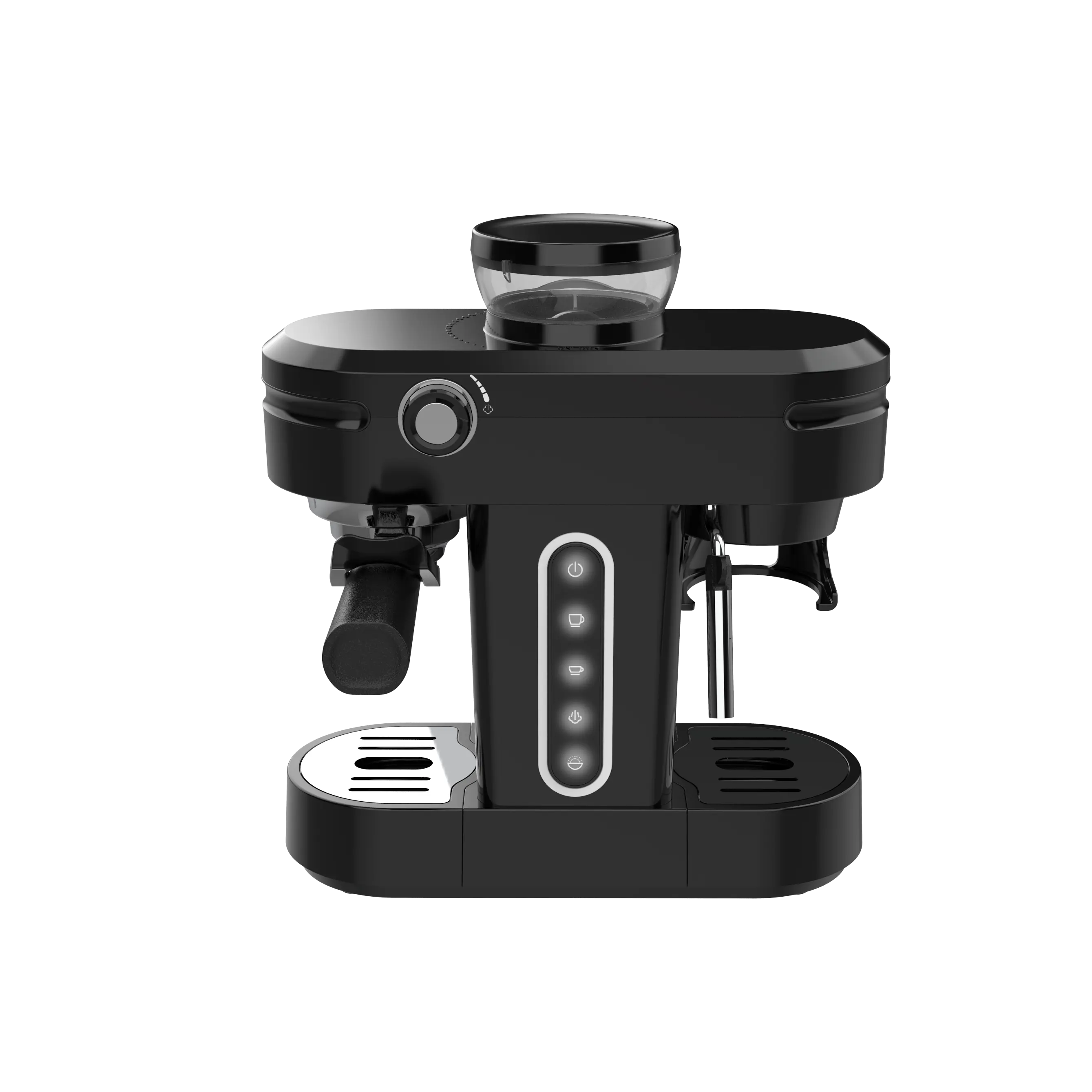 Broyeur ODM Cappuccino Machine Électrique En Acier Inoxydable 2023 Italie Conception Café Espresso Maker15 Bar 3 en 1 2 Ans 750ml ULKA