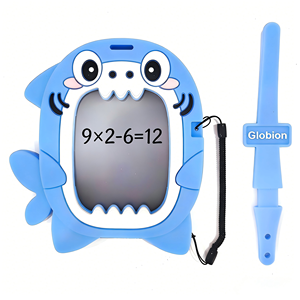 Tableau d'écriture et de <span class=keywords><strong>dessin</strong></span> en silicone Globion pour enfants - Design de <span class=keywords><strong>dessin</strong></span> animé, ensemble de jouets de <span class=keywords><strong>dessin</strong></span> unisexe, 4,5 pouces - Product Image 1