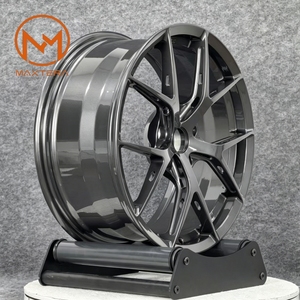 Jantes de voiture pour passagers Maxtera forgées sur mesure, finition brillante, style FIR, pour BMW, Porsche, Audi, VW Golf, Lexus, Mustang, WRX STI, jantes en alliage - Product Image 2