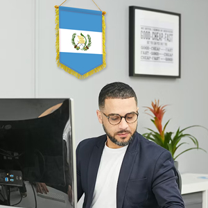 <strong>Guatemala</strong> Flag Blue White Blue Vertical Stripe Banner 20 * 30cm Central American Cultural Activities - Product Image 3