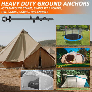 Anclajes de Tierra Resistentes a la Intemperie, Anclaje Ultra de Rosca para Venta, Suministros de Jardín - Product Image 3