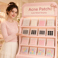 Produits Virals TikTok, Patchs Hydrocolloïdes Anti-Acné, Réparation des Cicatrices d'Acné, Patch Anti-Boutons, Patch Zit, Réparation des Blessures d'Acné