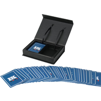 Jeu de cartes personnalisé de qualité supérieure, cartes de poker, revêtement PVC, impression personnalisée durable, fabricant