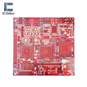 Substrato ad alta frequenza a 8 strati vuoto fr4 pcb materiale Flex pcb circuit board produttore servizio personalizzato in fabbrica