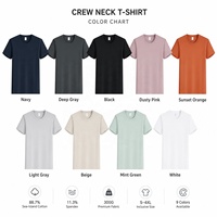T-shirt long en coton Sea-Island tricoté, 300G, épais, unisexe, col rond, respirant, manches courtes, marque privée, vente en gros