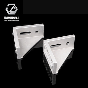 Profilé en aluminium Luhu, support d'angle à 90 degrés, 4080, qualité industrielle, support d'angle renforcé - Product Image 3