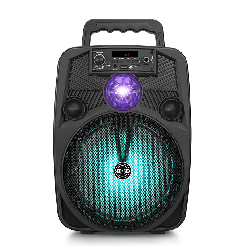 Wholesale Speaker 6.5 inch Speaker Portable Outdoor party box speaker with LED Light remote