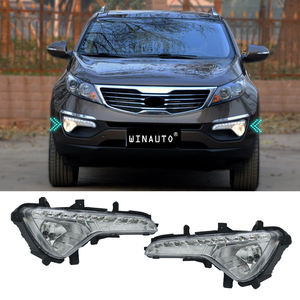 WINAUTO 12V LED <span class=keywords><strong>feux</strong></span> <span class=keywords><strong>de</strong></span> <span class=keywords><strong>jour</strong></span> et antibrouillard pour <span class=keywords><strong>Kia</strong></span> <span class=keywords><strong>Sportage</strong></span> R 2010-2013 <span class=keywords><strong>feux</strong></span> antibrouillard améliorés - Product Image 5
