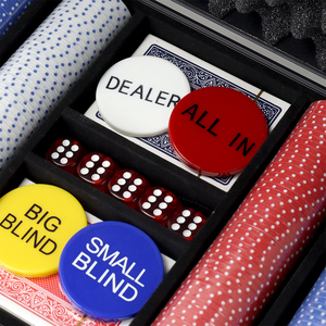 Juegos <span class=keywords><strong>de</strong></span> <span class=keywords><strong>fichas</strong></span> <span class=keywords><strong>de</strong></span> PP baratos <span class=keywords><strong>de</strong></span> casino personalizados al por mayor <span class=keywords><strong>juego</strong></span> <span class=keywords><strong>de</strong></span> póquer profesional accesorios completos <span class=keywords><strong>300</strong></span> piezas <span class=keywords><strong>fichas</strong></span> <span class=keywords><strong>de</strong></span> póquer y botones <span class=keywords><strong>de</strong></span> distribuidor - Product Image 5