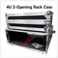 GEHUA 2U/4U/6U/8U/10U/ Flight case professionnel en aluminium pour microphone, mixeur, amplificateur2