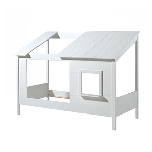 Europeo piccola famiglia casa i bambini letto in legno massello di qualità creative multi-funzionale bucolico casa letto - Product Image 2