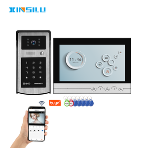 비디오 도어 폰 시스템 9 "IPS 화면 1080P 해상도 Tuya 앱 동작 감지 방수 쉬운 설치 DC 전원 ID - Product Image 2