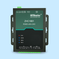 Gateway IoT con IA RS485, RJ45 LAN a Modbus RS485 RTU, Protocolo Ethernet TCP IP MQTT, 4AI