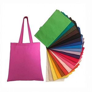 กระเป๋าผ้าแคนวาสแบบมีหูหิ้ว พิมพ์โลโก้ตามสั่ง ODM OEM ราคาถูก สำหรับงานโปรโมชั่น ของขวัญ หรือใช้เป็นถุงช้อปปิ้ง - Product Image 3
