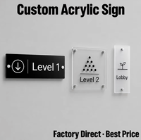 Plaque Murale Personnalisée en Acrylique pour Boulangerie, Café, Pâtisserie – Impression UV, Bords Polis, Fixation Murale – Fabrication Usine