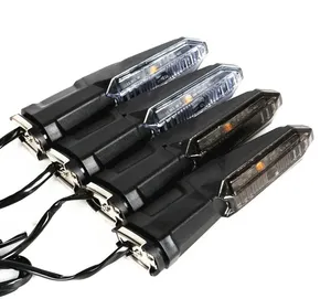 Clignotant LED pour moto, indicateur arrière, lumière clignotante pour <span class=keywords><strong>KAWASAKI</strong></span> NINJA <span class=keywords><strong>H2</strong></span>/<span class=keywords><strong>SX</strong></span> NINJA 250 250SL 300 400 650 <span class=keywords><strong>1000</strong></span> 1000SX - Product Image 2