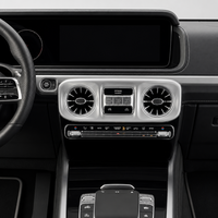 Panneau de ventilation de la console centrale avec 3 boutons de verrouillage différentiel pour Mercedes-Benz Classe G W464 G500 G350 G63 2018-2024 2026 Style