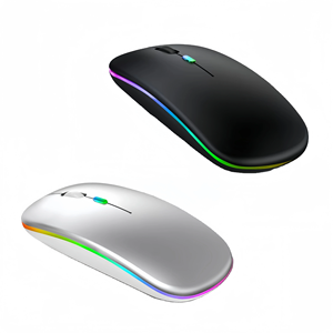 X824 Novo Computador Acessórios Para Office Business <span class=keywords><strong>Mouse</strong></span> Mudo Silencioso Dual-mode Optical Wireless <span class=keywords><strong>Mouse</strong></span> Luminous Rgb Gaming Mous - Product Image 1