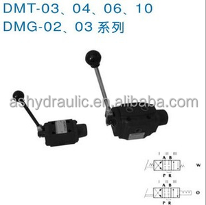 วาล์วควบคุมทิศทางไฮดรอลิกแบบแมนนวลยี่ห้อ Yuken รุ่น DMT-03/DMT-06/DMT-10/DMG-02/DMG-03/DMG-04 ขายดี พร้อมน้ำมันไฮดรอลิก รับประกัน 1 ปี - Product Image 5