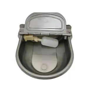 Stainless Steel Automatic Waterer Bowl Horse Cattle Float Valve Water Trough