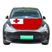 Housses de voiture Tonga 120x150cm en gros – Résistantes à l'usure et durables, avec drapeau pour capot moteur et graphiques imprimés numériquement