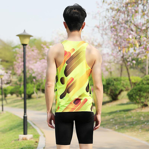 Camiseta Deportiva de Color Liso para Hombre, Transpirable, sin Mangas, Cuello Redondo, al Mejor Precio - Product Image 3